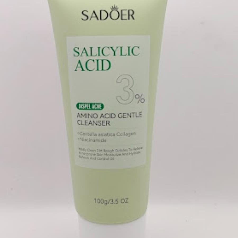 SADOER Salicylic Acid Facial Cleanser – Limpiador Facial Anti-Imperfecciones