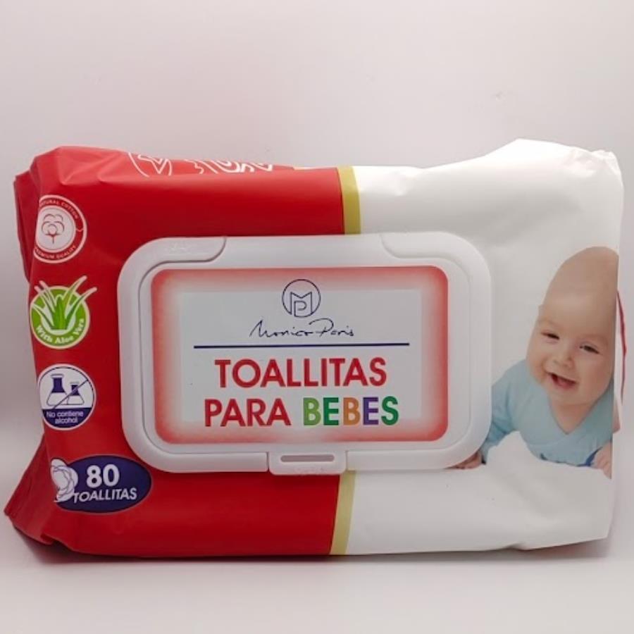 Toallitas para Bebés Mónica París – 80 unidades