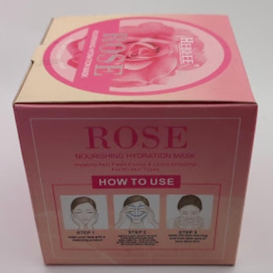 Mascarilla Nutritiva e Hidratante con Extracto de Rosa – Heblee Rose