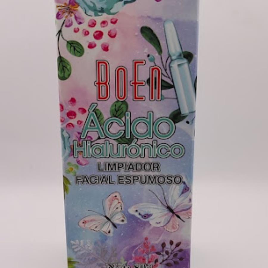 Boen Ácido Hialurónico Limpiador Facial Espumoso (80 g)