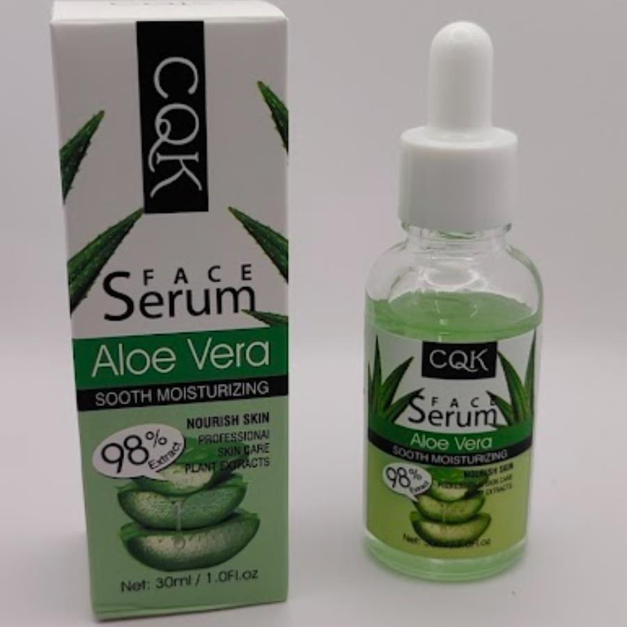 Suero Facial Hidratante de Aloe Vera – CQK 30 ml