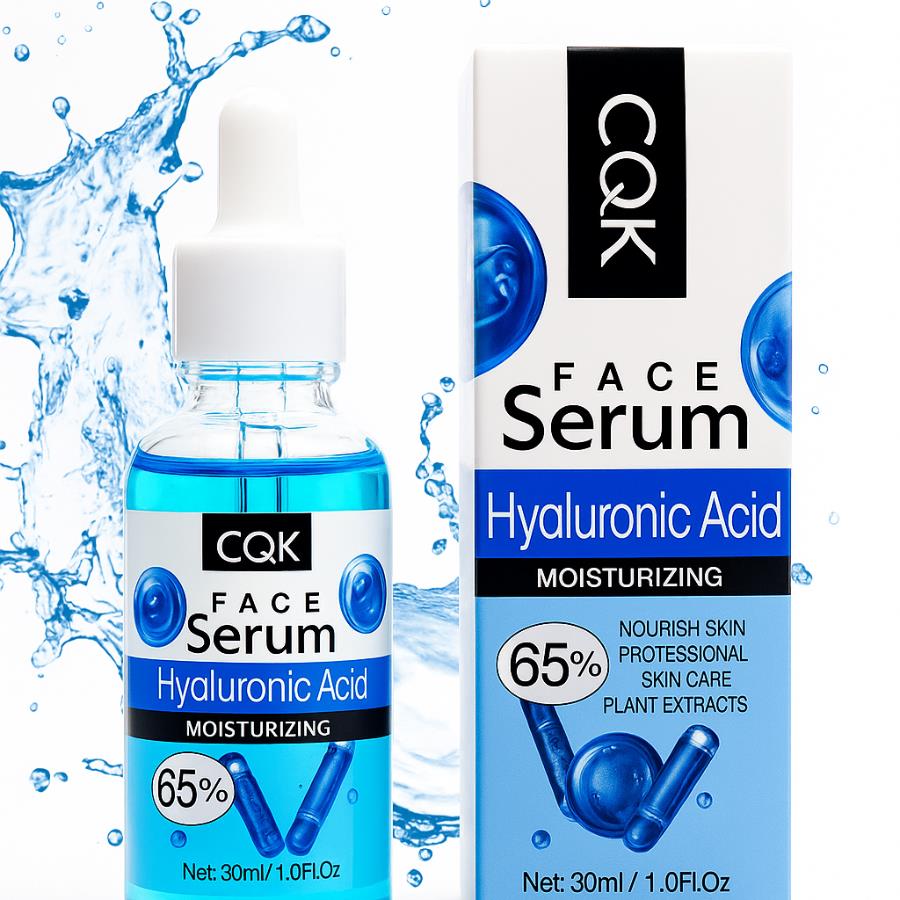 Face Serum CQK con Ácido Hialurónico 65% – Hidratación Intensa