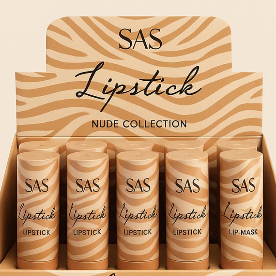💄 SAS Lipstick Nude Collection – Barra de Labios Hidratante
