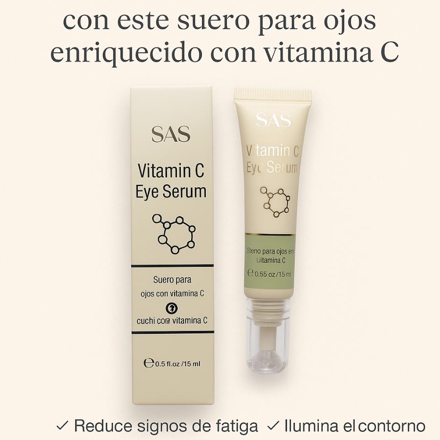 ✨ SAS Vitamin C Eye Serum – Suero para Ojos con Vitamina C