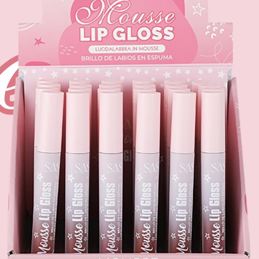 💄 SAS Mousse Lip Gloss – Brillo de Labios en Espuma