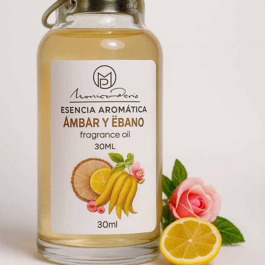 Esencia Aromática Ámbar y Ébano – 30 ml