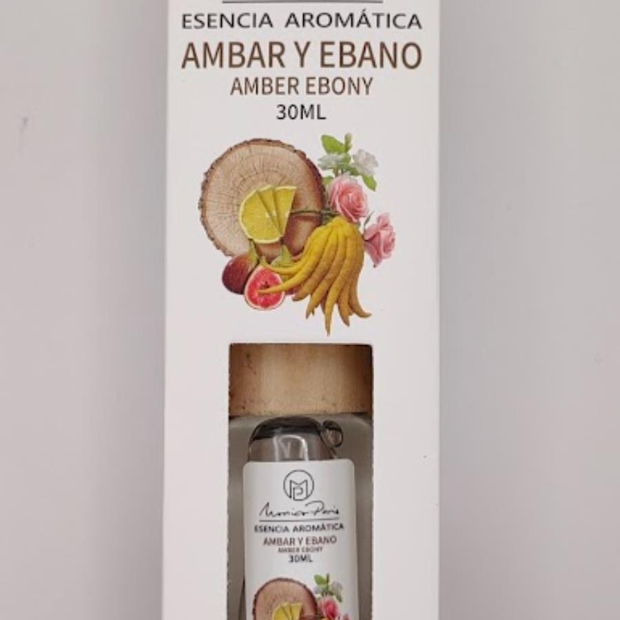 Esencia Aromática Ámbar y Ébano – 30 ml