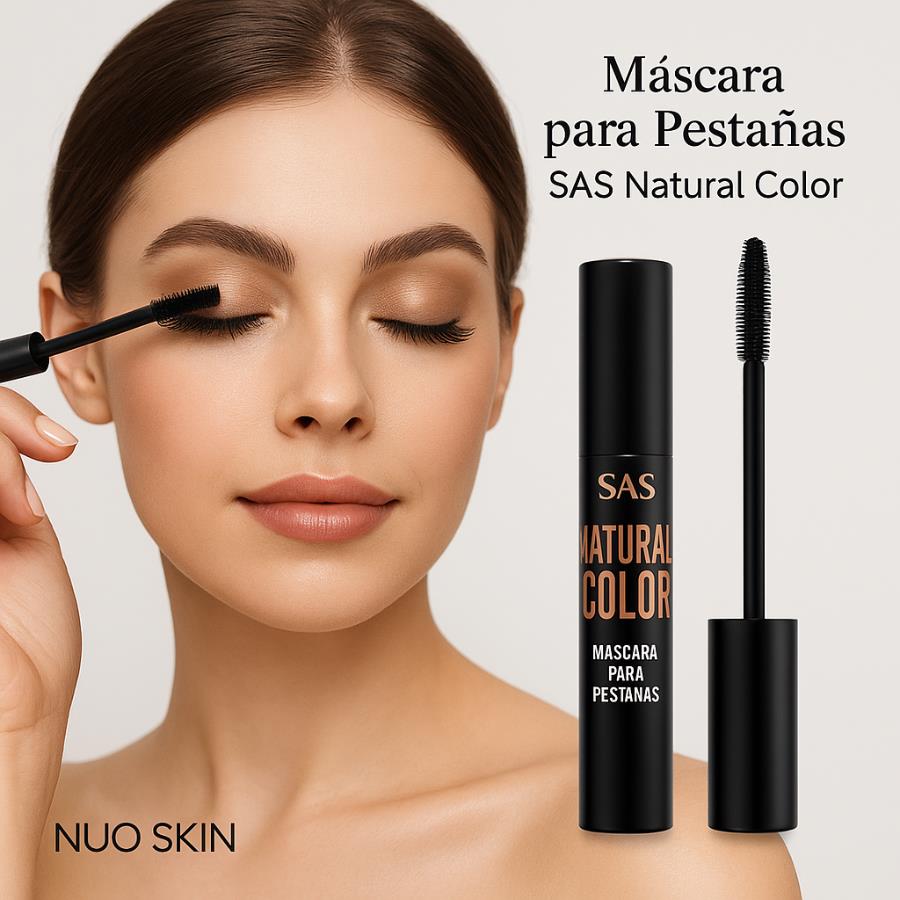 ✨ Máscara para Pestañas SAS Natural Color