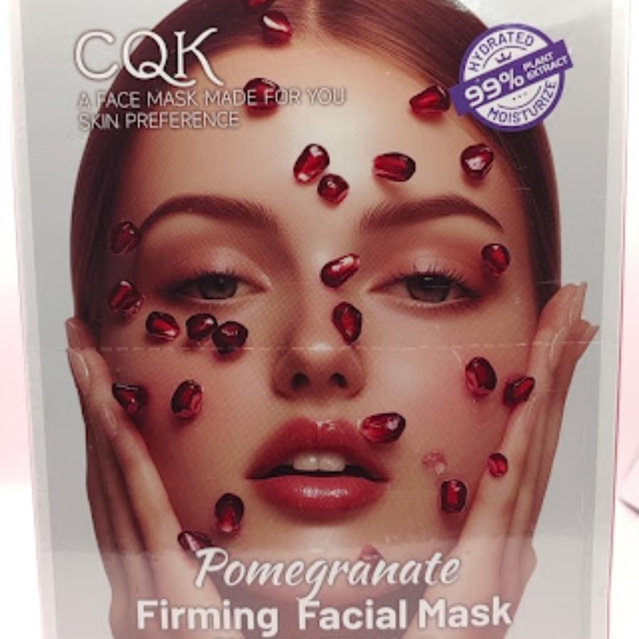 Mascarilla Facial Reafirmante con Granada – CQK 1 pza