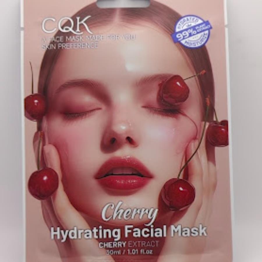 🍒 Mascarilla Facial Hidratante de Cereza – Frescura y Luminosidad al Instante ✨