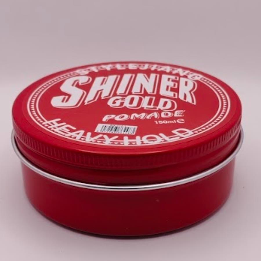 Shiner Gold Pomade Heavy Hold 150 ml 💈✨ (Rojo)