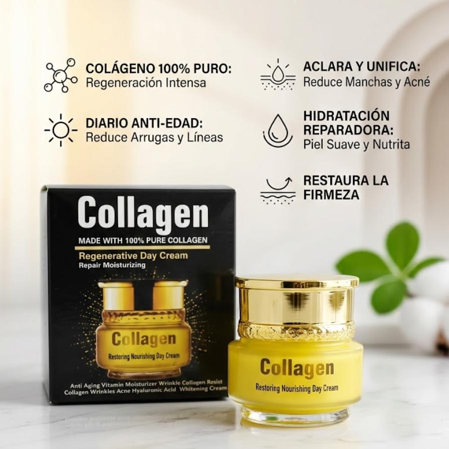 Crema de Día Regenerativa con Colágeno – Hidratación y Firmeza V