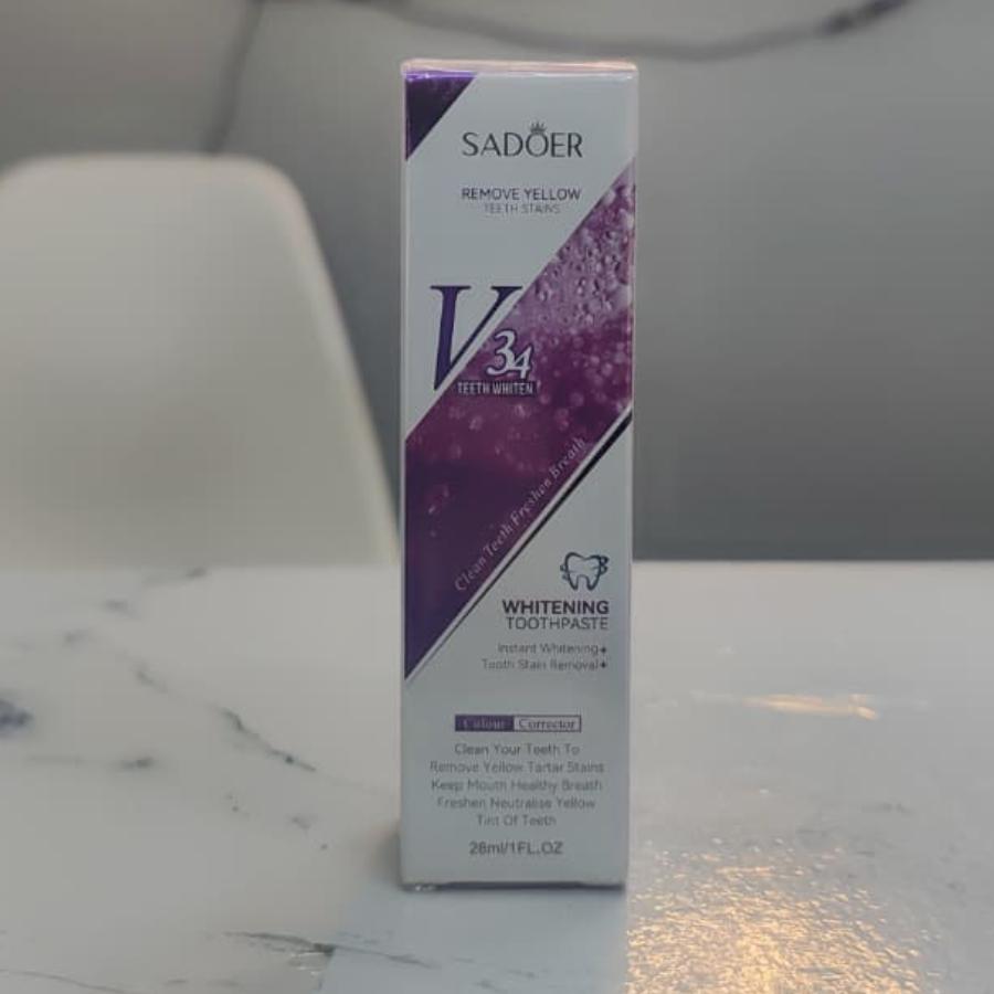 Whitening Toothpaste V34 SADOER 