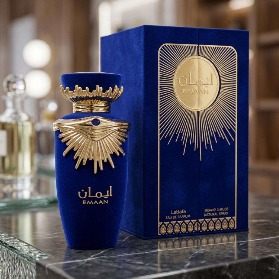 Emaan Lattafa Perfumes Eau De Parfum 100 Ml Spray Unisex