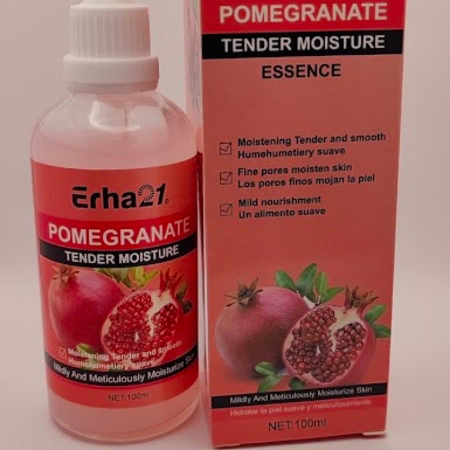 Erha21 Esencia Hidratante de Granada 100ml 🍎✨ — Hidratación Profunda y Piel Radiante