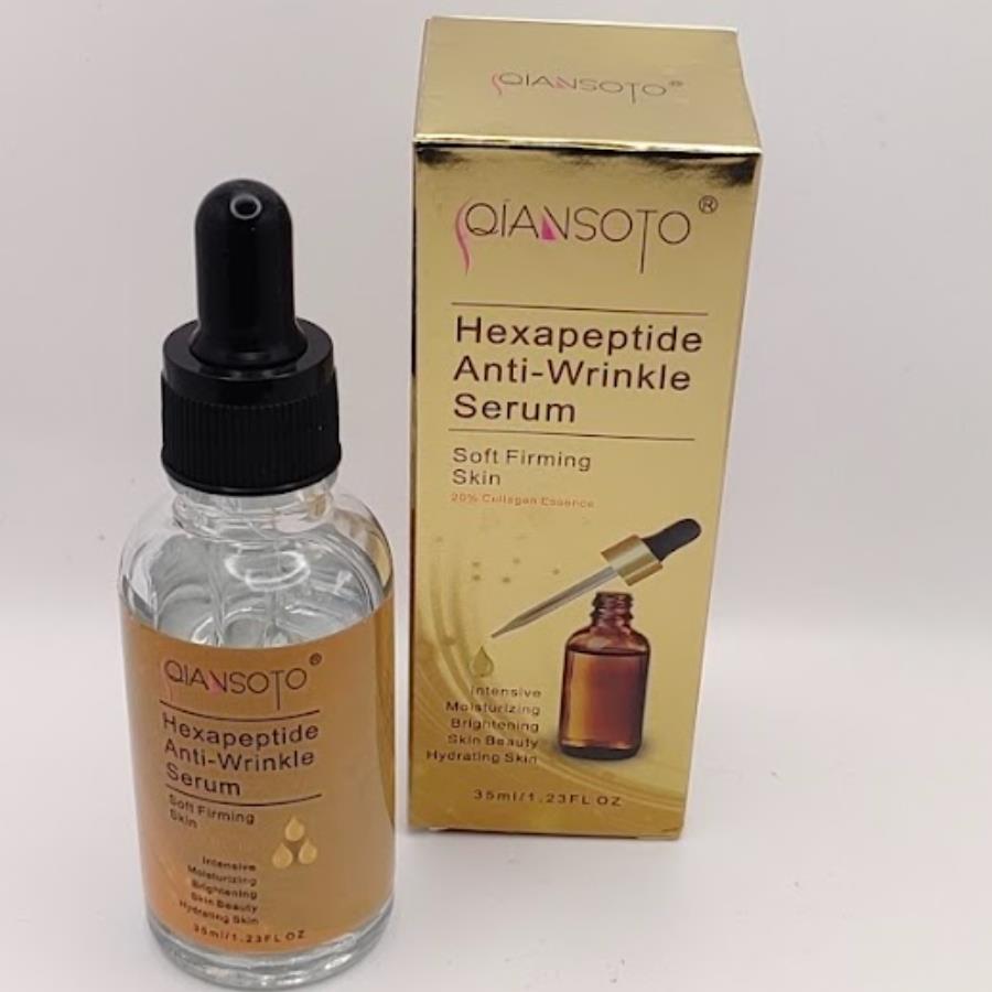 Qiansoto Serum Antiarrugas con Hexapéptidos 35ml ✨💧 — Firmeza y Juventud para tu Piel
