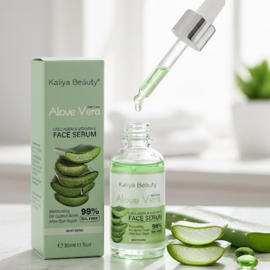 Kaliya Beauty Aloe Vera Serum – Hidratación y Reparación Facial