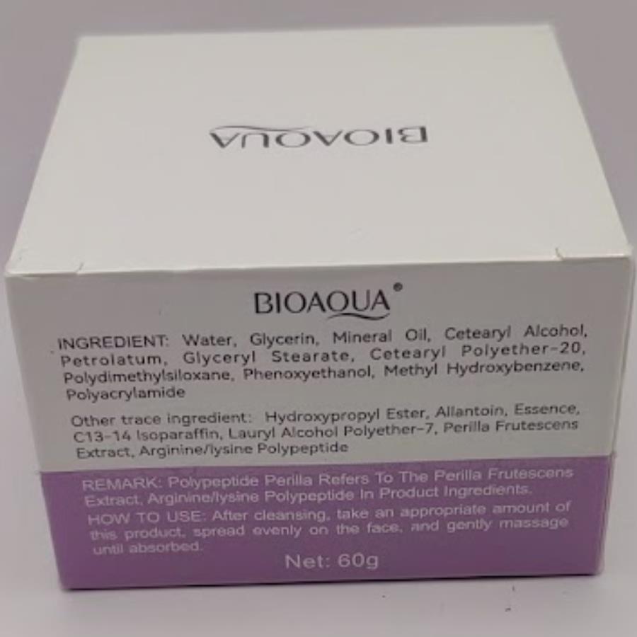 BIOAQUA Crema Facial Polipéptido Perilla – Anti-Edad y Nutritiva (60g)