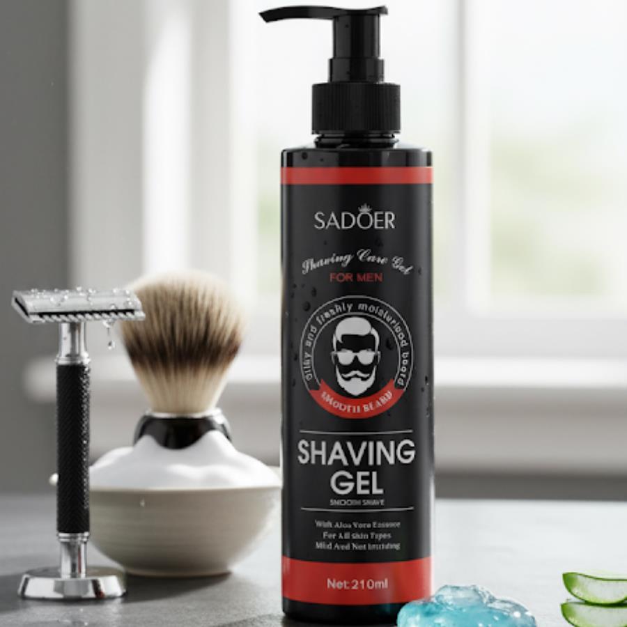 SADOER Shaving Gel For Men – Suavidad y Frescura en Cada Afeitada