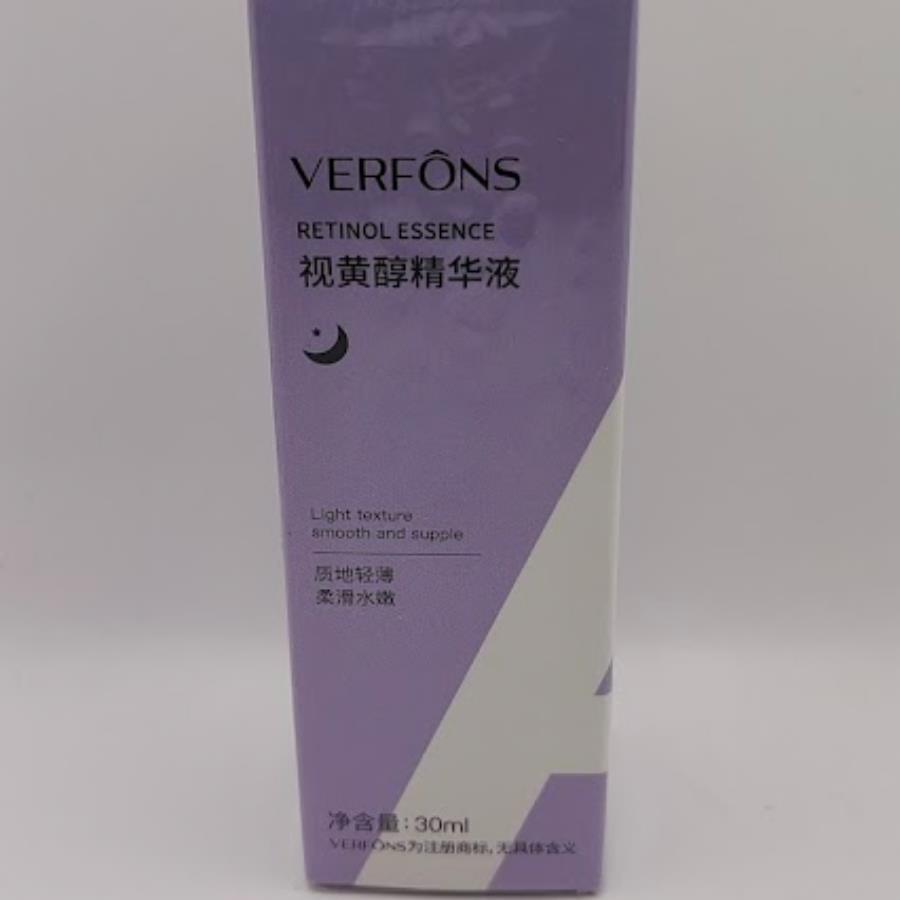 Verfons Esencia Facial con Retinol 30ml ✨💜 — Renovación Celular y Piel Rejuvenecida